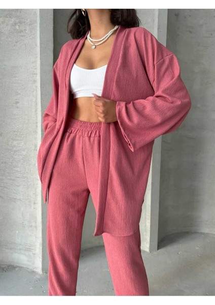 Bürümcük Kumaş 2'li Kimono Takım fiyatları