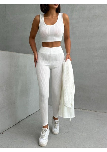 Triko Burgu Kumaş 3'lü Takım indirimleri