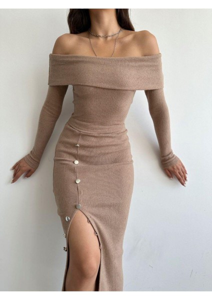 Madonna Bluz Yırtmaçlı Düğme Detaylı Etek Şardonlu Alt-Üst Takım modelleri