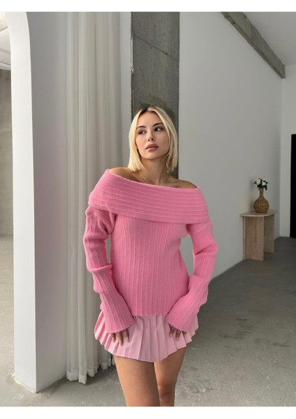 Madonna Yaka Triko Bluz modelleri