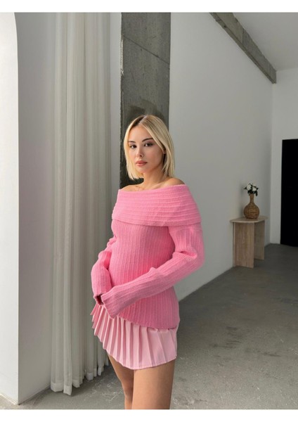 Madonna Yaka Triko Bluz indirimleri