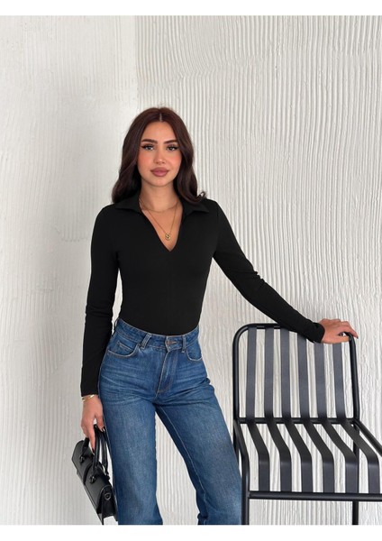 Scuba Kumaş V Yaka Bluz fiyatları