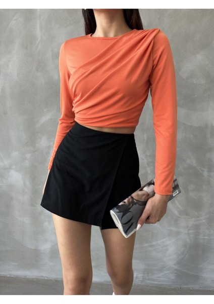 Uzun Kol Crop Bluz fiyatları