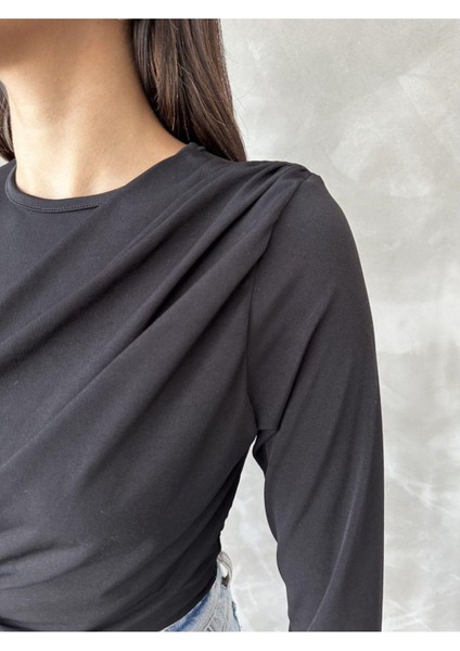 Uzun Kol Crop Bluz fırsatları