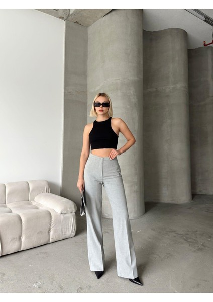 Bol Paça Poliviskon Pantolon modelleri