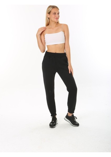 Kadın Kışlık Eşofman Altı Siyah Gri Ikili Paket fiyatları