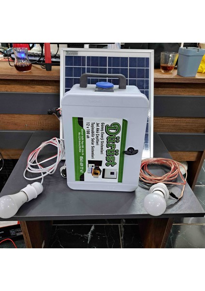 Taşınabilir Güneş Enerjili Solar Paket Telefon Şarjı ve Aydınlatma Paketi indirimleri