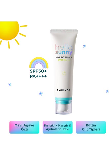 Hello Sunny Güneş Kremi SPF50 50 ml