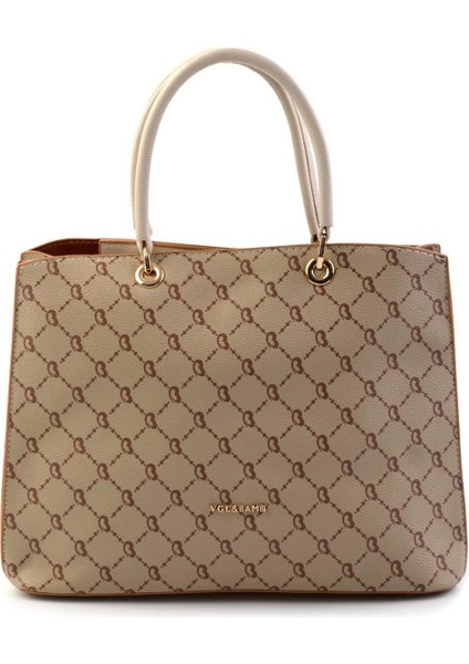 Bej 2 Bej Kadın El Çantası C06004901551