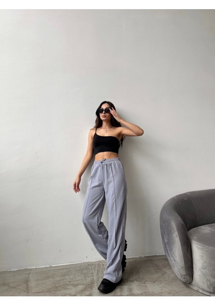 Çımalı Keten Pantolon