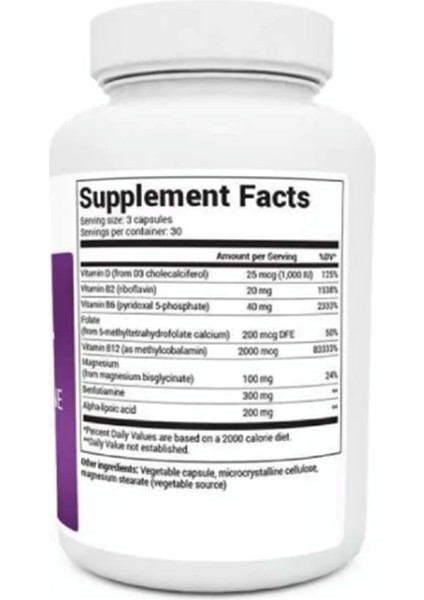 Nerve Support With Benfotiamine - 90 Capsules fırsatları