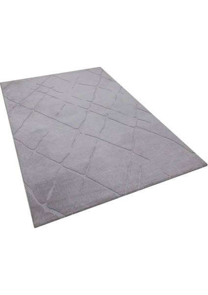 Verona VR01 Gri Dokuma Halı Yumuşak Dokulu Puffy Halı Ultra Konfor