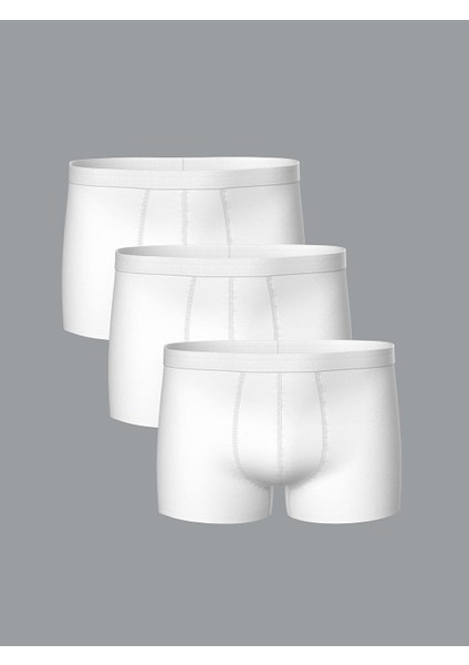 Lc Waıkıkı Standart Kalıp Pamuklu Esnek Erkek Boxer 3'lü