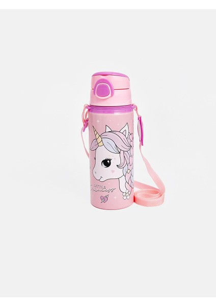 Lcw Accessorıes Baskılı Pipetli Suluk 600 ml