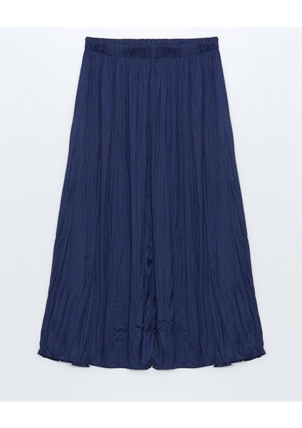 Lcw Modest Beli Lastikli Saten Kadın Etek