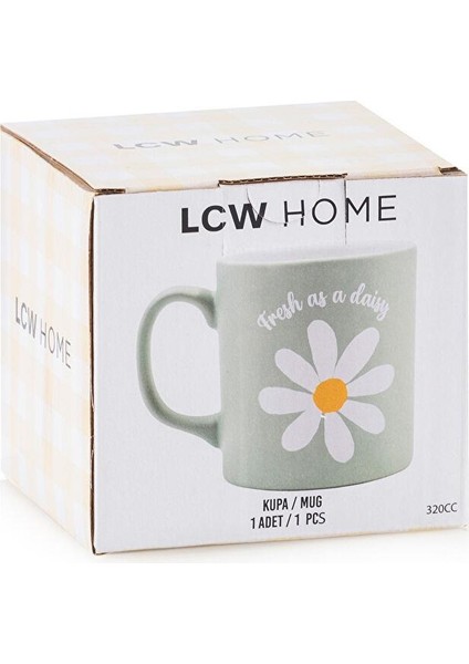 Lcw Home Çiçek Baskılı Seramik Kupa 320 ml