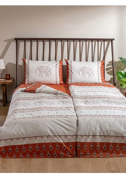 Lcw Home Karışık Çift Kişilik Desenli Premium Nevresim Takımı 160 x 220