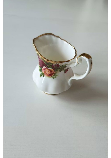 Old Country Roses England Nurantik Antıque Bone China Sütlük Sosluk modelleri