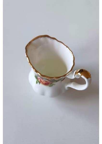 Old Country Roses England Nurantik Antıque Bone China Sütlük Sosluk fırsatları