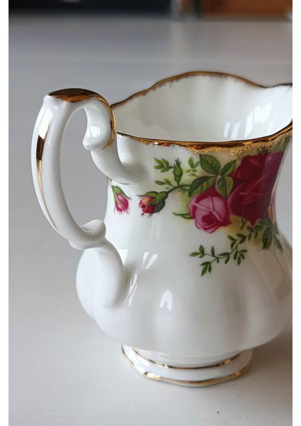 Old Country Roses England Nurantik Antıque Bone China Sütlük Sosluk indirimleri
