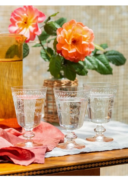 Ayaklı Bardak 3'lü Set 220 ml
