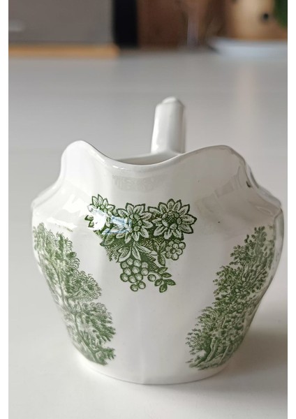 British Anchor Memory Lane Ironstone Vintage Sütlük