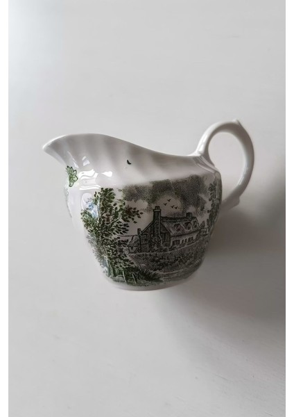 British Anchor Memory Lane Ironstone Vintage Sütlük
