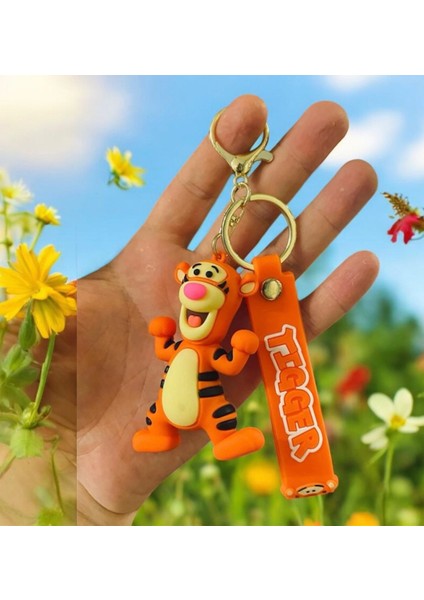 Tigger Figürlü Anahtarlık Çanta Süsü