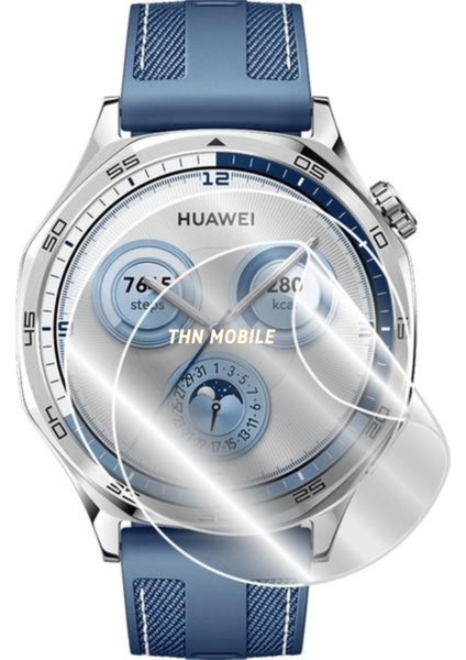 Huawei Watch Gt 5 46MM Esnek Nano Ekran Koruyucu(2 Adet)