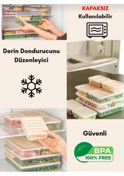 Saklama Kabı Buzdolabı Düzenleyici Set Difriz Uyumlu Saklama Kabı Mikrodalga Kabı indirimleri