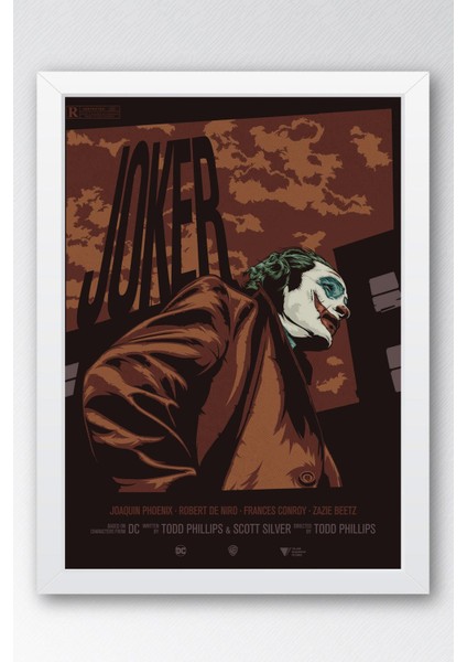 Joker Çerçeveli Tablo - Film Posteri Tablo