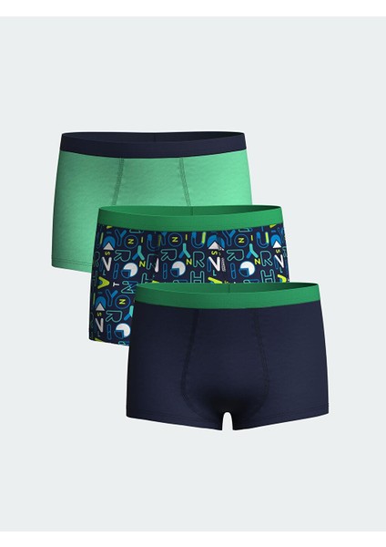Lcw Kids Baskılı Erkek Çocuk Boxer 3'lü