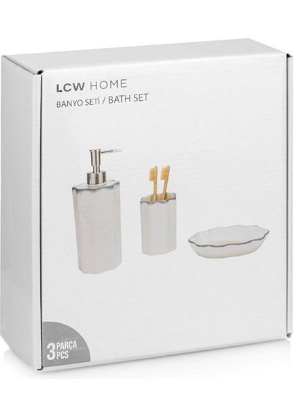 Lcw Home Banyo Seti 3'lü fırsatları