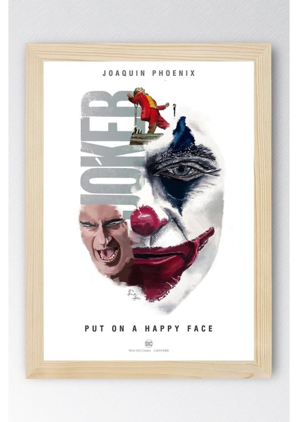 Joker Çerçeveli Tablo - Film Posteri Tablo