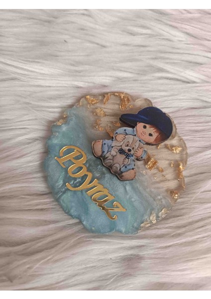 10 Adet Köpekli Bebek Epoksi Magnet Yenidoğan Doğum Günü Mevlüt Hediyelikleri modelleri