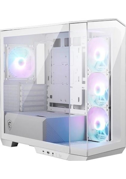 Msı Mag Pano M100R Pz 4-Argb Fanlı Gamıng Mıcro-Tower Pc Kasası Beyaz