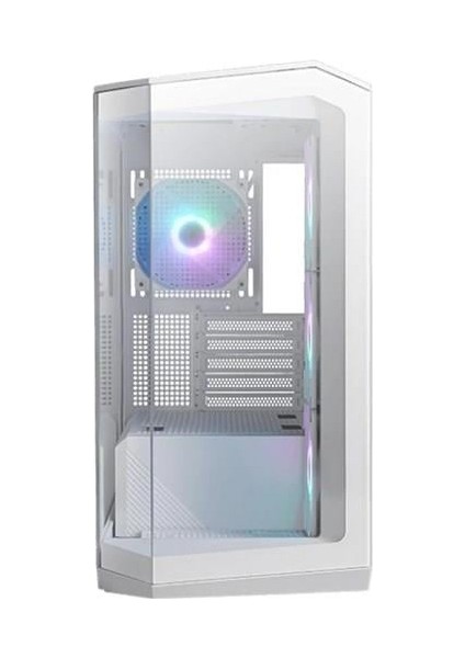 Msı Mag Pano M100R Pz 4-Argb Fanlı Gamıng Mıcro-Tower Pc Kasası Beyaz