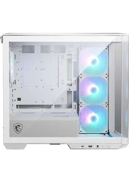 Msı Mag Pano M100R Pz 4-Argb Fanlı Gamıng Mıcro-Tower Pc Kasası Beyaz