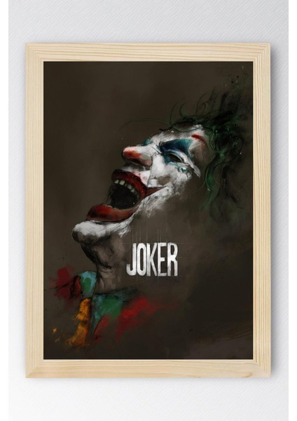 Joker Çerçeveli Tablo - Film Posteri Tablo