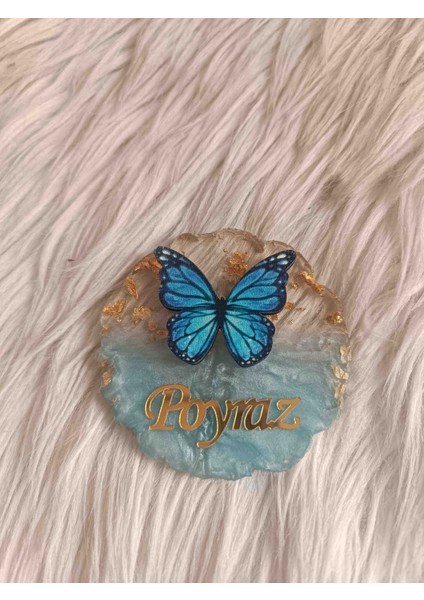 10 Adet Mavi Kelebekli Epoksi Magnet Yenidoğan Doğum Günü Mevlüt Hediyelikleri fiyatları
