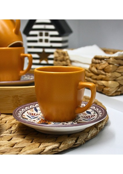 6 Kişilik Türk Kahve Fincan Seti modelleri