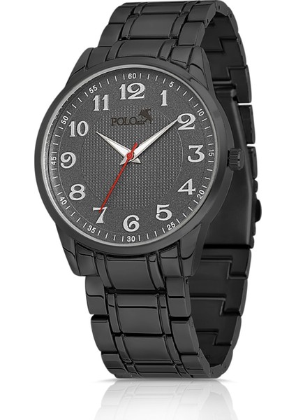 Klasik Metal Kordon Erkek Kol Saati Siyah Renk PL-0940E1X