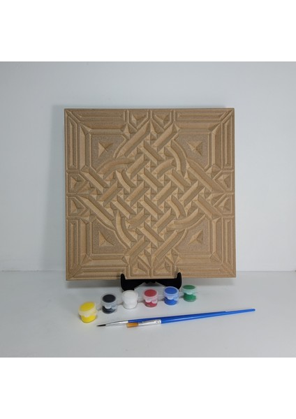 Ahşap Boyama Seti- Gotik OYMA-23CM*23CM fiyatları