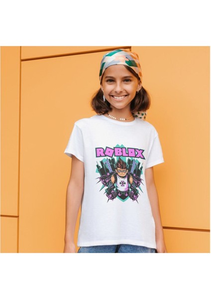 Roblox Tişört Çocuk Yetişkin T-Shirt Roblox Özel Seri fiyatları
