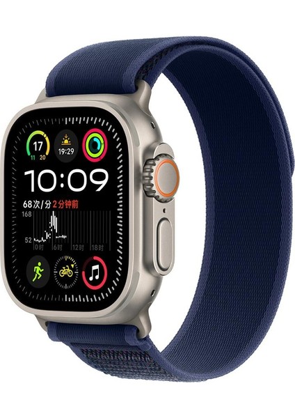 Apple Watch Ultra 49MM Krd-77 Hasır Kordon