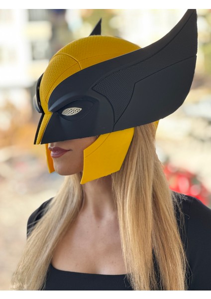 Marvel Wolverine Giyilebilir Maske Mıknatıslı