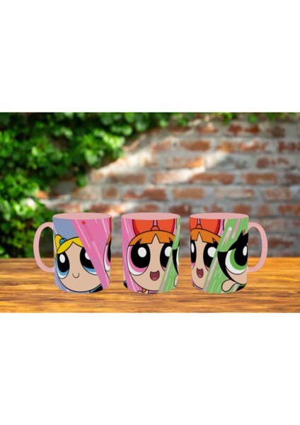 Powerpuff Girls Kupa Bardak Power Puff Kupa