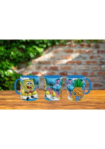 Sünger Bob Kupa Bardak Süngerbob Mug