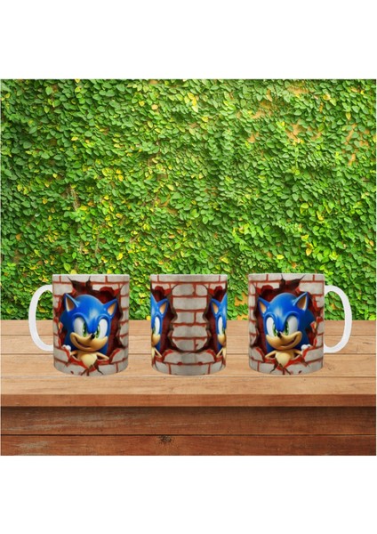 Sonic Kupa Sonik Bardak Sonik Mug Beyaz Kupa fiyatları