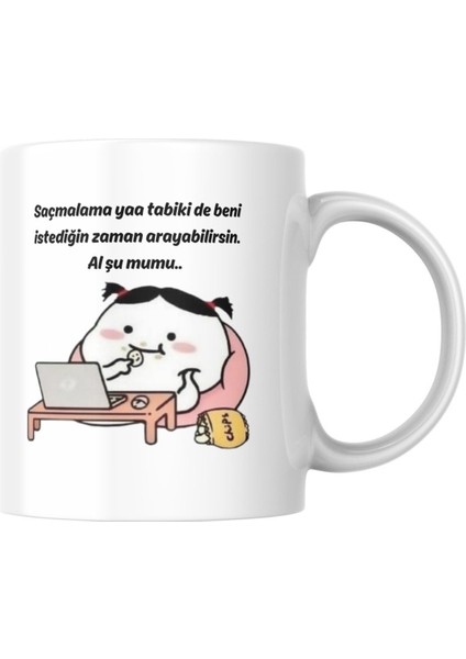 Hediye Kupa Bardak Arkadaşa Kupa Sevgiliye Beyaz Kupa Bardak Doğum Günü Hediye Kupa